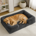 Grand Lit Chaud Douillet Toutou & Minou  — Cocon Ultra-Doux pour Chien & Chat,  5 Tailles Disponibles