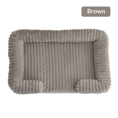 Grand Lit Chaud Douillet Toutou & Minou  — Cocon Ultra-Doux pour Chien & Chat,  5 Tailles Disponibles