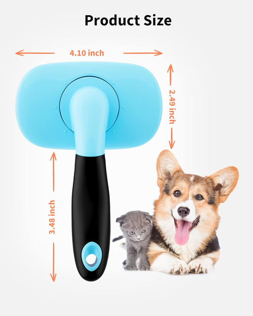 Brosse de Toilettage Anti-Poils pour Chien et Chat